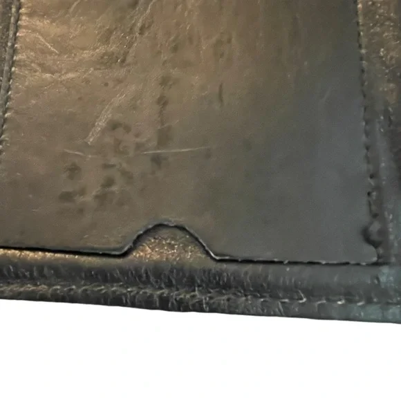 CaGi Vintage Black Leather Men's Bag Wrist Clutch Man Bag Gentleman's Bag - Picture 13 of 16